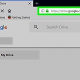 Voeg lêers aanlyn by google drive