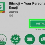 Gebruik bitmoji op facebook