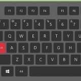 Skakel caps lock af