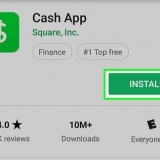 Gebruik cash app op android