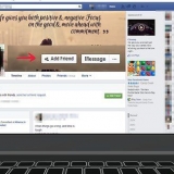 Gesels met 'n meisie op facebook