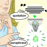 Parafraseer aanhalings