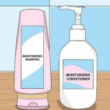 Sit conditioner in krullerige hare