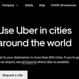 Controleren van uber beskikbaar is in jou streek
