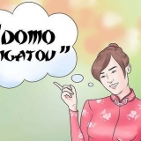 Sê dankie in japannees