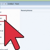 Verander die agtergrond van 'n prent met paint