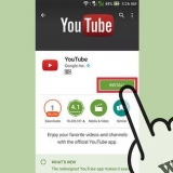 Stel jou youtube-kanaal se agtergrondfoto