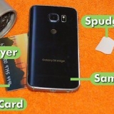 Verwyder die agterkant van 'n samsung galaxy