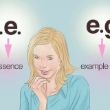 Die afkortings i.e. En e.g. Gebruik in engels
