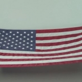 Die amerikaanse vlag opvouwen