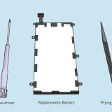 Verwyder die battery van 'n samsung galaxy-tablet