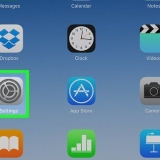 Vee geskiedenis op 'n ipad uit