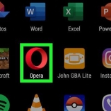 Aktiveer die ingeboude vpn vir opera browser
