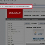 Die installering van die java-sagteware-ontwikkelingskit