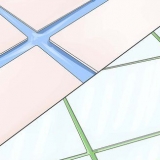Verander die kleur van grout