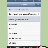 Verander die lettergrootte op whatsapp
