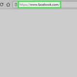 Verander die taal op facebook