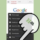 Verander die taal in android