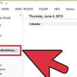 Skakel die out of office wizard aan of af in outlook