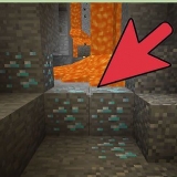 Vind diamante in minecraft