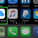 Stoor en lees dokumente op 'n iphone