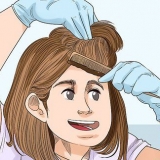 Kleur donker gekleurde hare