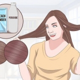 Kleur donker hare sonder bleikmiddel