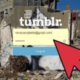 Skep 'n pasgemaakte bladsy op tumblr