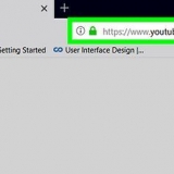 Skep 'n intekenskakel vir 'n youtube-kanaal