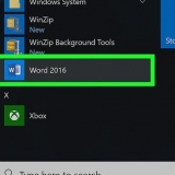 Voeg 'n agtergrond by 'n word-dokument