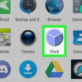 Stel 'n alarm op android