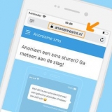 Stuur 'n anonieme teksboodskap