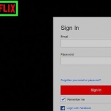 Aktiveer 'n toestel op netflix