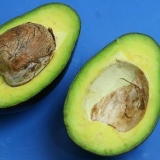 Een avokado eten