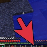 Bou 'n baksteen kaggel in minecraft