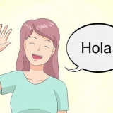 Voer 'n basiese gesprek in spaans