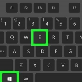 Maak 'n lêer in windows oop