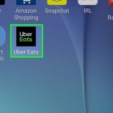 Kanselleer 'n uber eats-bestelling