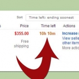 Onttrek 'n bod op ebay