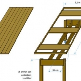 Maak 'n buitetafel