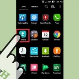 Vee 'n kontak op 'n android-toestel uit