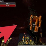 Vind 'n eindportaal in minecraft