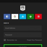 Soek 'n epic games-rekening