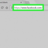 Vee 'n facebook-bladsy uit
