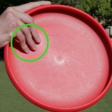 'N frisbee gooi