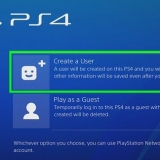 Vee 'n gebruiker op 'n ps4 uit