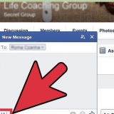 Begin 'n gesprek met 'n meisie op facebook