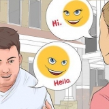 Begin 'n gesprek met nuwe vriende
