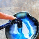 Maak 'n glaspyp skoon