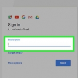 Vee 'n gmail-rekening uit en herstel dit
